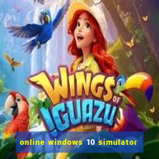 online windows 10 simulator